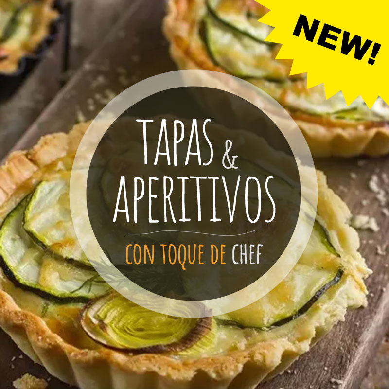 Tapas & aperitivos con toque de chef